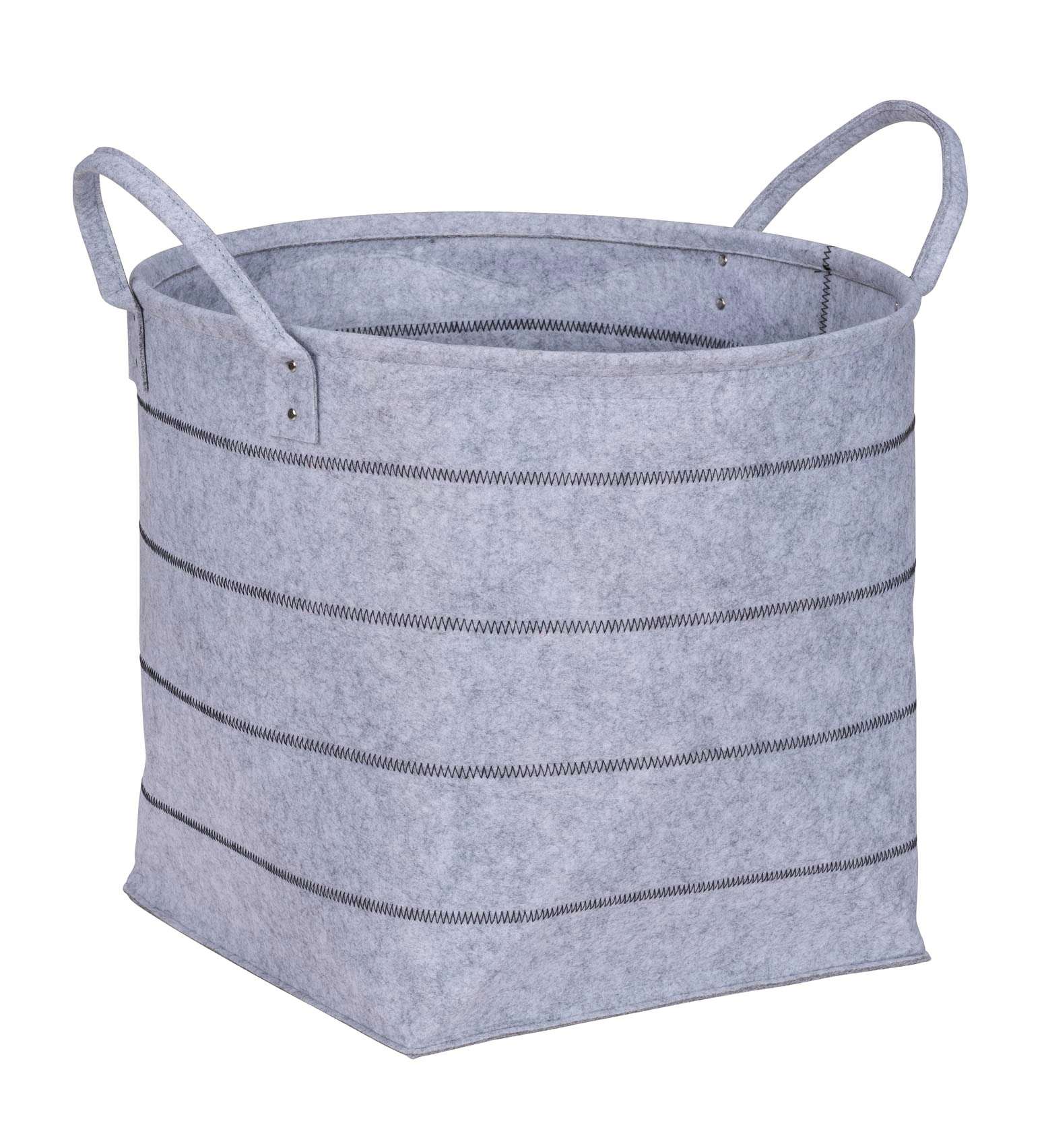 Felt storage basket Mod. Nella Grey, L By Wenko.de